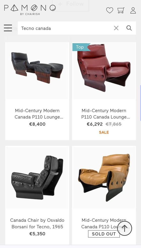 Image 1 of Tecno P110 Canada armchair