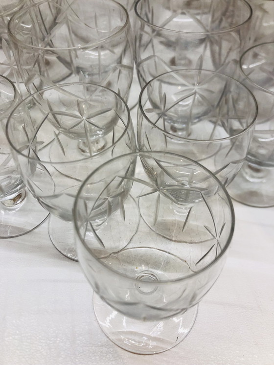 Image 1 of Cut Crystal Service With Carafe