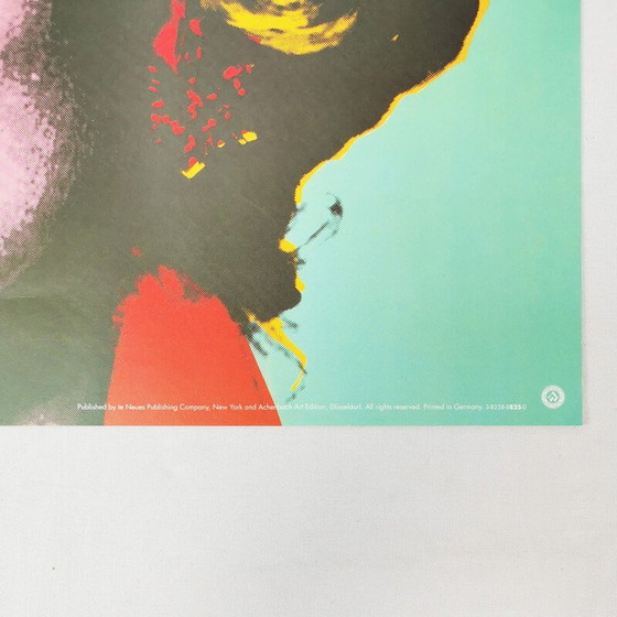 Image 1 of Vintage offset lithography Marilyn Monroe by Andy Warhol, 1993