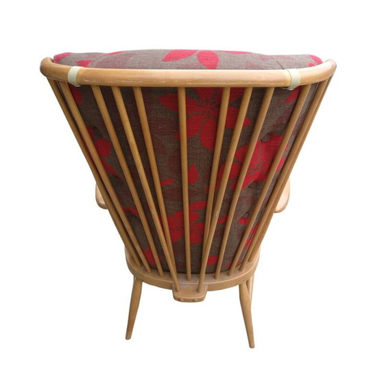 Image 1 of Vintage armchair with high back for Ercol, 1970