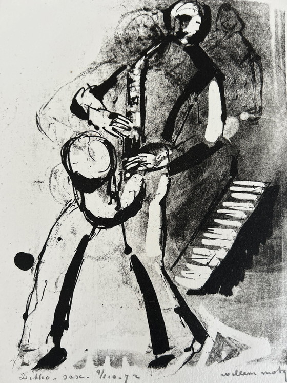 Image 1 of Lithography Willem Motz - Sax