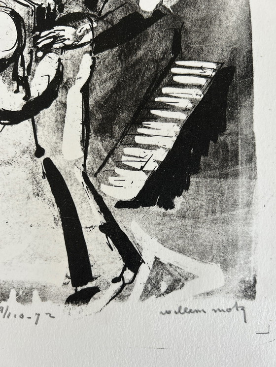 Image 1 of Lithography Willem Motz - Sax