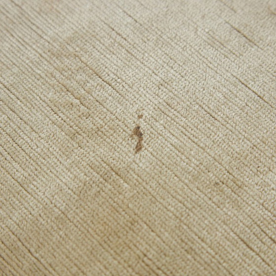 Image 1 of Vintage 3-seater corner velvet sofa by Roberto Lazzeroni for Ipe Cavalli, Italy 1996