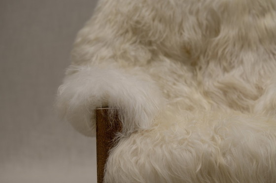 Image 1 of 'Yeti' Easy Chair In Sheep Upholstery