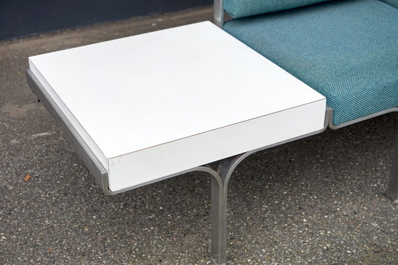 Image 1 of Mid - Century bench made of aluminum by John Behringer for JG Furnic