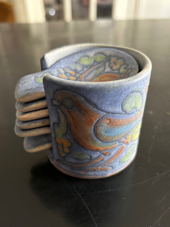 Image 1 of Posacenere individuali in ceramica 1970