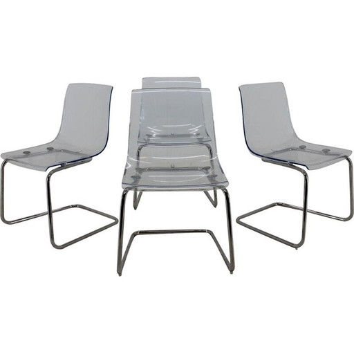 Set of 4 vintage dining chairs by IKEA, 1990s