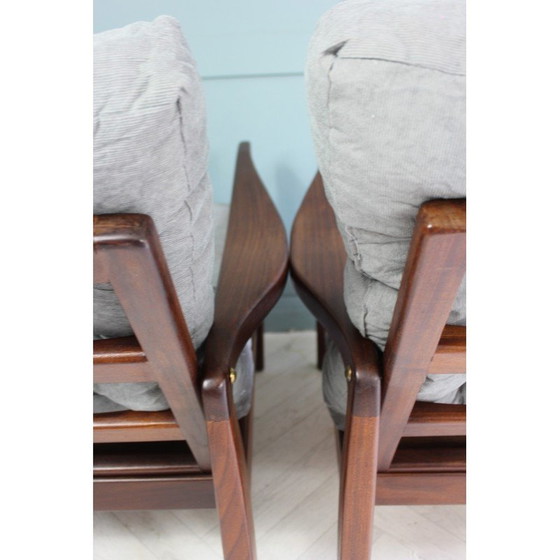 Image 1 of Pair of mid-century armchairs by R W Toothill