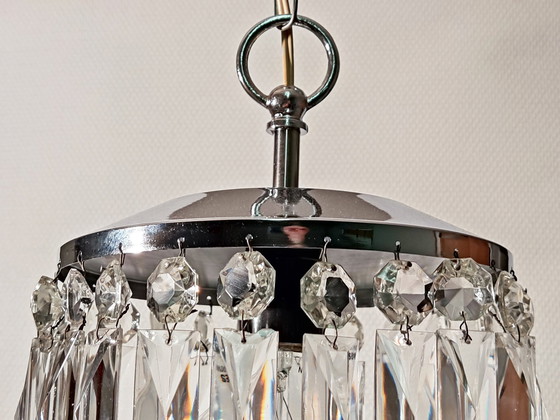 Image 1 of Pendant Lamp Crystal 1950s