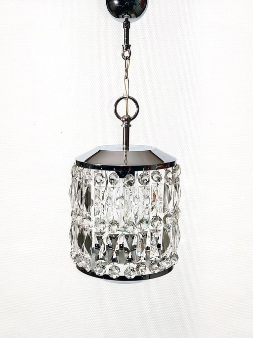 Pendant Lamp Crystal 1950s