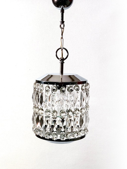 Pendant Lamp Crystal 1950s