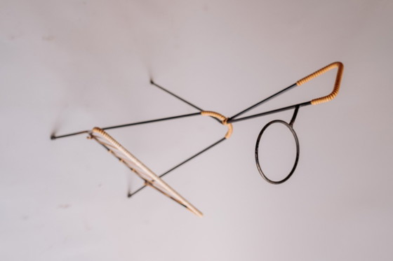 Image 1 of Scaffale da lettura vintage con porta piante