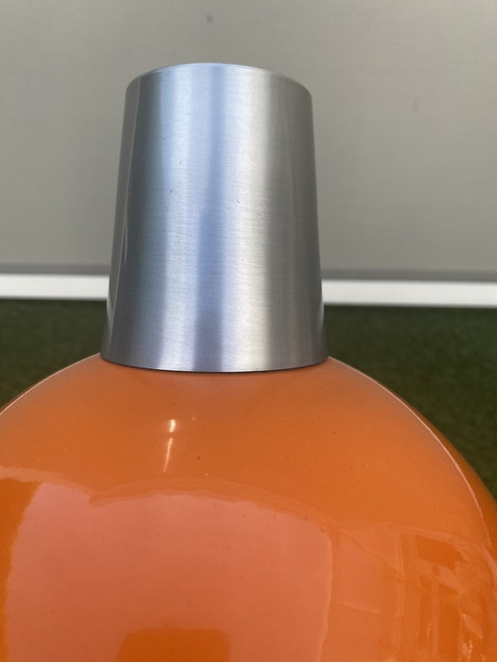 Image 1 of Vintage orange table lamp