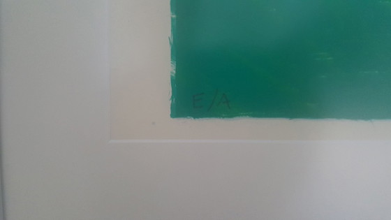 Image 1 of Ronald Boonacker Framed Screen Print 'Andalucia'