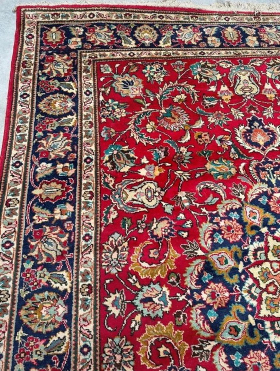 Image 1 of Alfombra anudada a mano de 250 cm x 355 cm, alfombra persa oriental de lana virgen. 