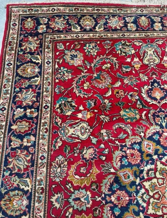 Image 1 of Alfombra anudada a mano de 250 cm x 355 cm, alfombra persa oriental de lana virgen. 