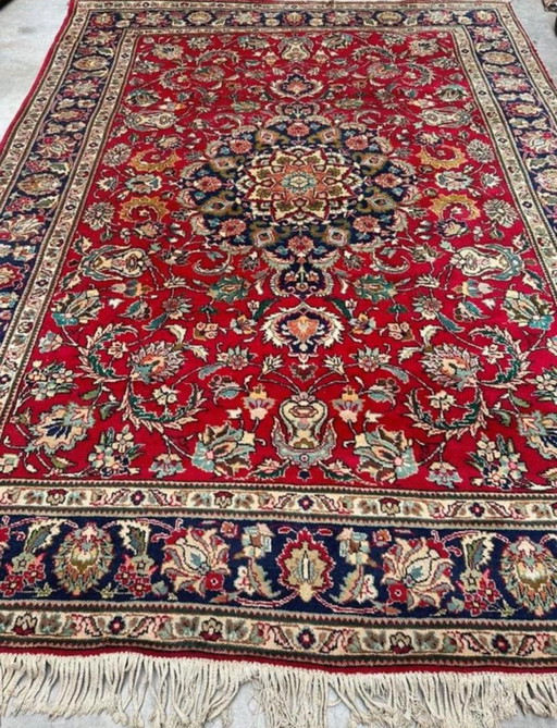 Hand Knotted Carpet 250Cm X 355Cm Rug Persian Oriental Shearwool Oriental