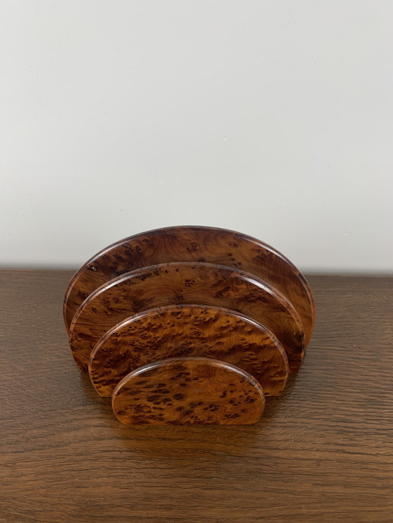 Image 1 of Thuya Burl Mail Holder