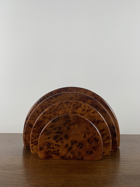 Image 1 of Thuya Burl Mail Holder