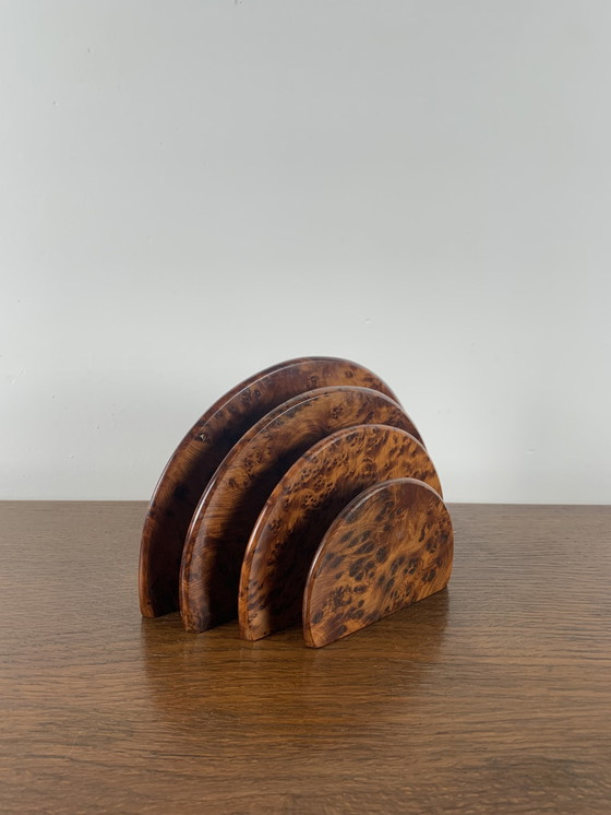 Image 1 of Thuya Burl Mail Holder