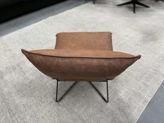 Image 1 of jess Design Fauteuil Earl cuir marron