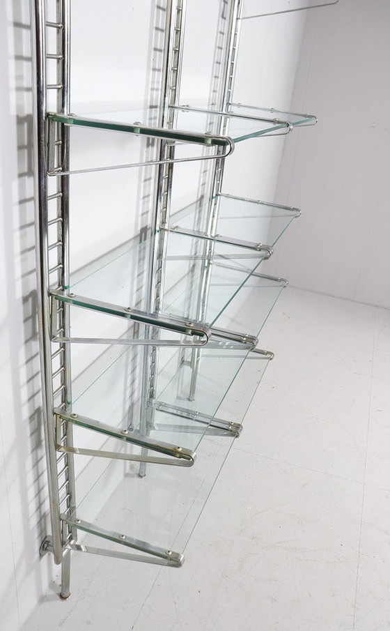 Image 1 of Space Age wall shelf/shelving system/modular shelf, France, 1970s