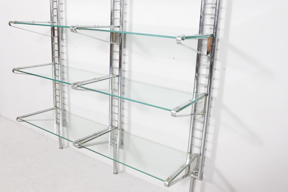 Image 1 of Space Age wall shelf/shelving system/modular shelf, France, 1970s