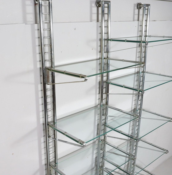 Image 1 of Space Age wall shelf/shelving system/modular shelf, France, 1970s