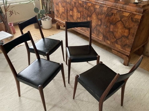 4x Danish design chairs