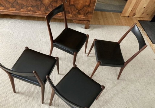 4x Danish design chairs