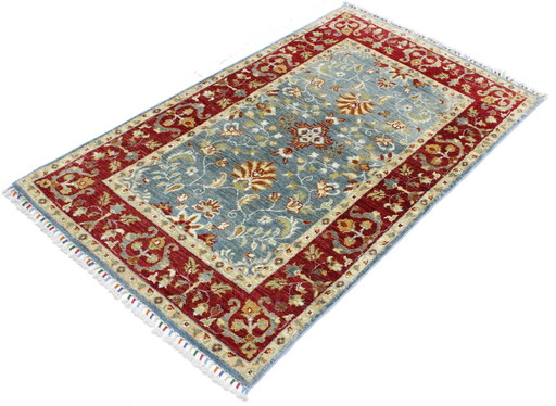 Original hand-knotted Ziegler carpet 159 X 97 Cm Top condition