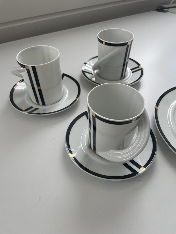 Image 1 of Rosenthal Bellini Set de tasses et d'assiettes