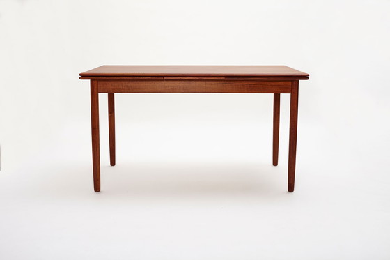 Image 1 of Mid-Century Danish Dining Table with Dutch Pulls, 1970’s.