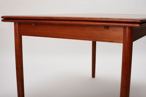 Image 1 of Mid-Century Danish Dining Table with Dutch Pulls, 1970’s.