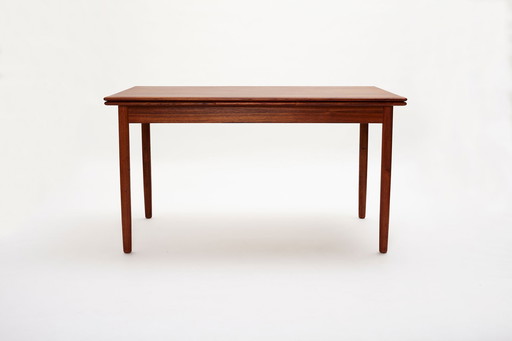 Mid-Century Danish Dining Table with Dutch Pulls, 1970’s.