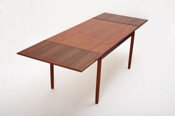 Image 1 of Mid-Century Danish Dining Table with Dutch Pulls, 1970’s.