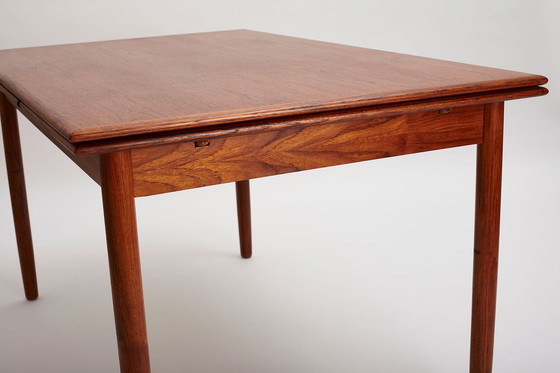 Image 1 of Mid-Century Danish Dining Table with Dutch Pulls, 1970’s.