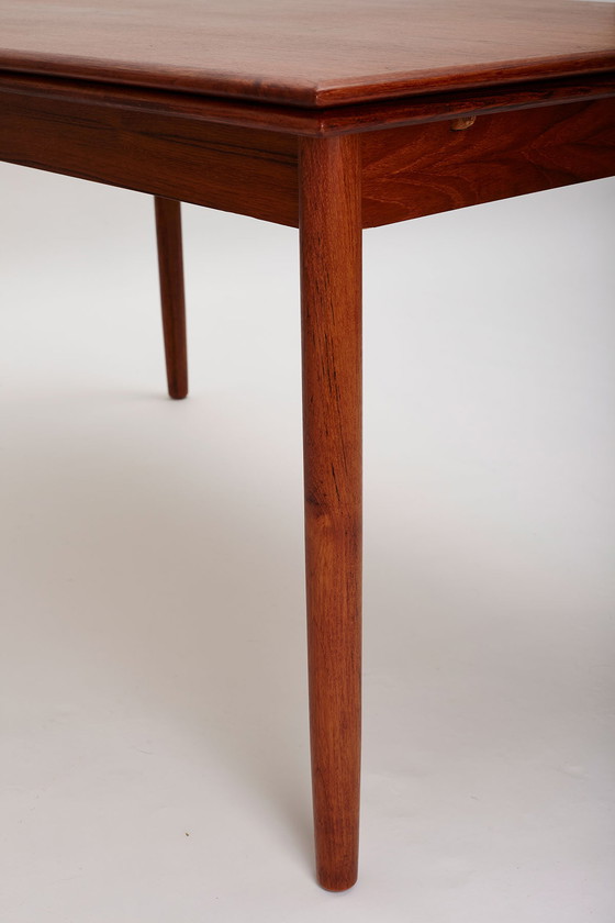 Image 1 of Mid-Century Danish Dining Table with Dutch Pulls, 1970’s.