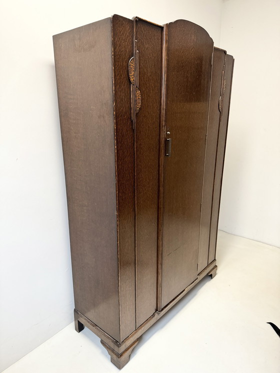 Image 1 of Art Deco Wardrobe, Camphor