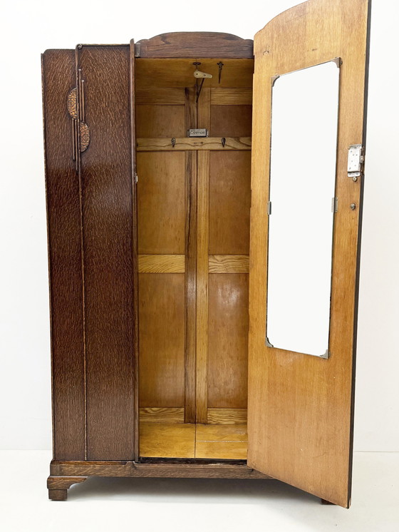 Image 1 of Art Deco Wardrobe, Camphor