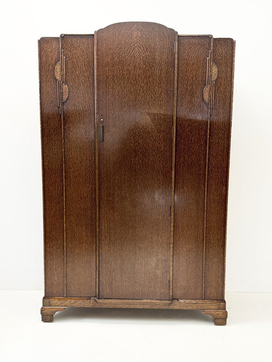 Image 1 of Art Deco Wardrobe, Camphor