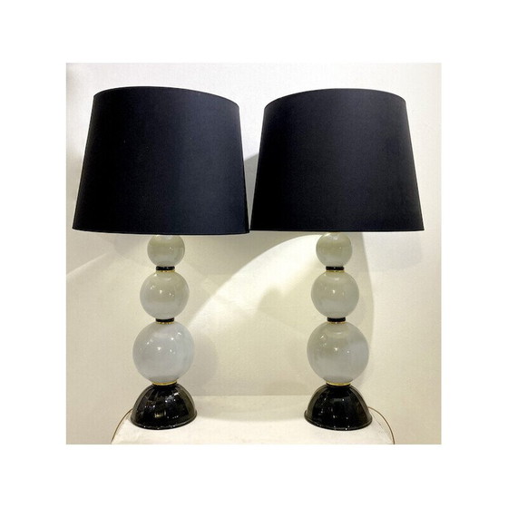 Image 1 of Pair of vintage Art Deco table lamps