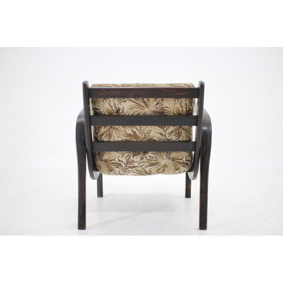 Image 1 of Poltrona vintage in legno curvato di Karel Koželka e Antonín Kropáček, anni '60