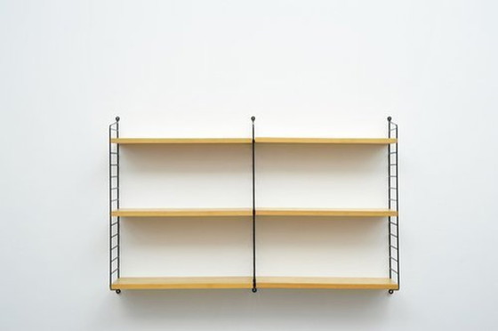 Image 1 of Kajsa & Nisse Strinning String Shelf Ash 1949