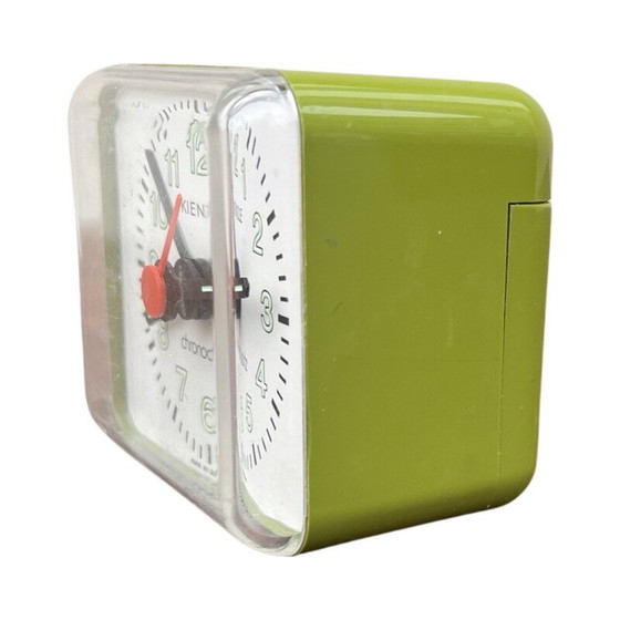 Image 1 of Vintage Pop Art plastic and glass quartz alarm clock for Kienzle, Germany 1970