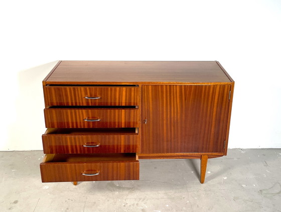 Image 1 of Small Sideboard In Scandinavian Style - Sleek And Modern Storage Cabinet