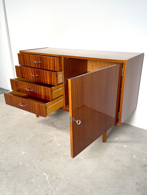 Image 1 of Small Sideboard In Scandinavian Style - Sleek And Modern Storage Cabinet