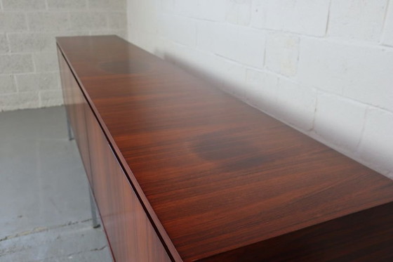 Image 1 of Minimalist Rosewood Sideboard Produced By 'Furniture Factory Aurora ' 1967, Belgium