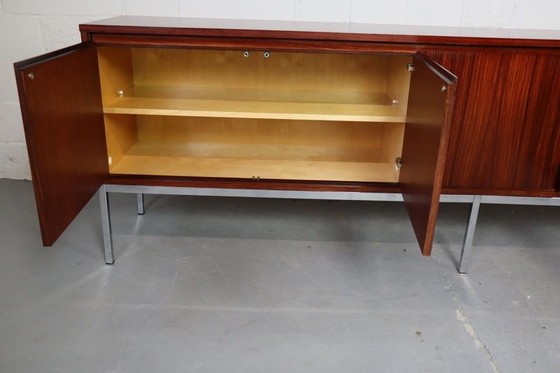 Image 1 of Minimalist Rosewood Sideboard Produced By 'Furniture Factory Aurora ' 1967, Belgium