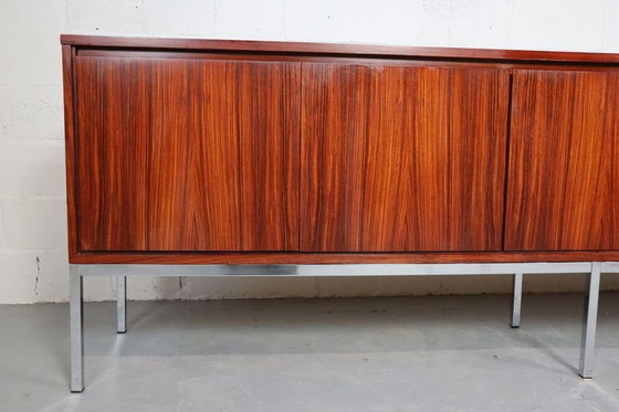 Image 1 of Minimalist Rosewood Sideboard Produced By 'Furniture Factory Aurora ' 1967, Belgium